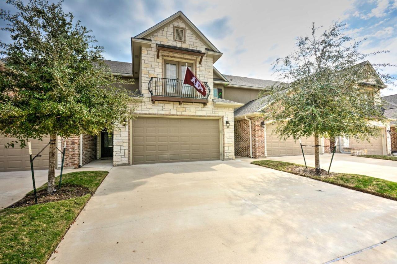 College Station Townhouse With Private Patio Villa Eksteriør billede